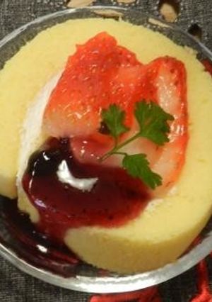 ロールケーキ（透析食）-レシピのメイン写真