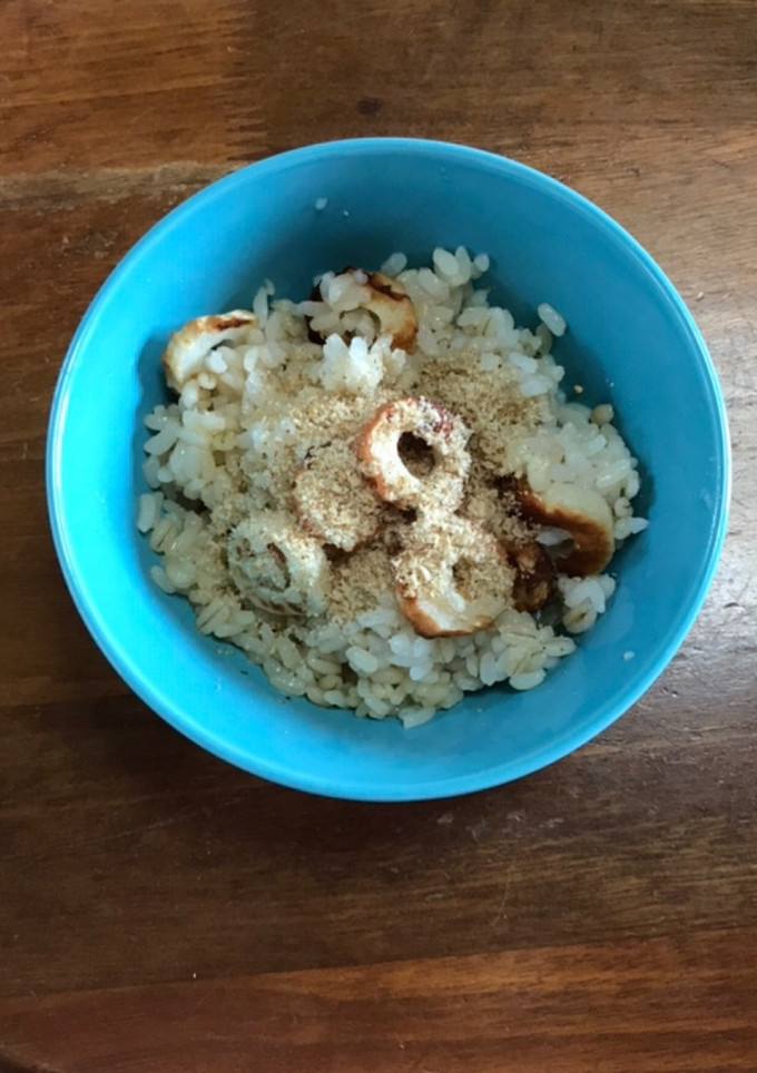 ちくわとゴマめんつゆのズボラご飯-レシピのメイン写真