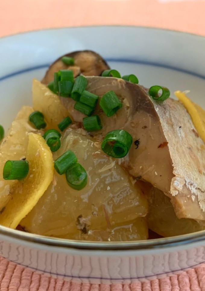 大根とサバ缶の煮物-レシピのメイン写真