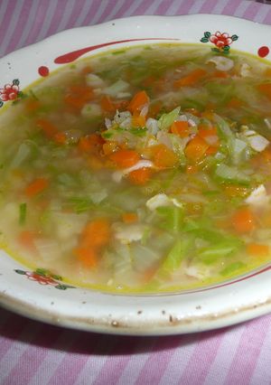 野菜いっぱいコンソメスープ♪-レシピのメイン写真