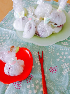 秋のフルーツでカルピス茶巾-レシピのメイン写真