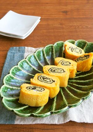 明太子バター醤油の海苔巻き卵☆お弁当に♪-レシピのメイン写真