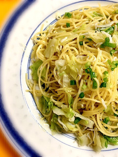 簡単♪キャベツとしらすの柚子胡椒パスタ-レシピのメイン写真