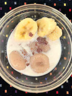 いちごジャム白玉のミルクぜんざい-レシピのメイン写真