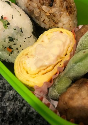 ピンク色がかわいい♡ハムマヨ卵焼き-レシピのメイン写真
