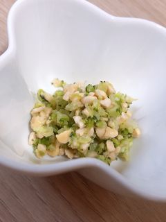 離乳食中期→ブロッコリーの納豆和え♡-レシピのメイン写真