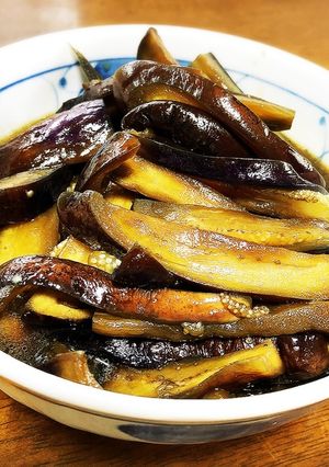 なすびの大量消費に！甘辛炒め煮-レシピのメイン写真