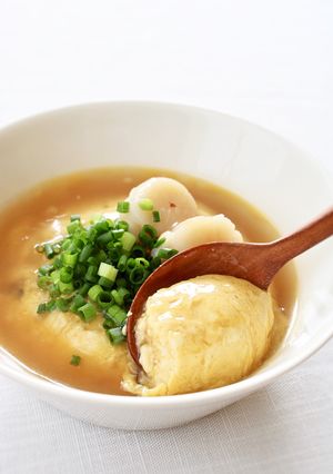 レンジで簡単♪【豆腐卵蒸し】-レシピのメイン写真