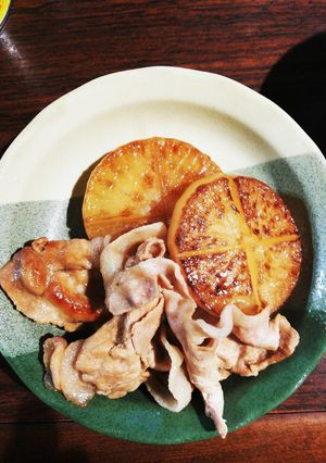 笠原流豚肉大根の照り焼き。母のお気に入り-レシピのメイン写真