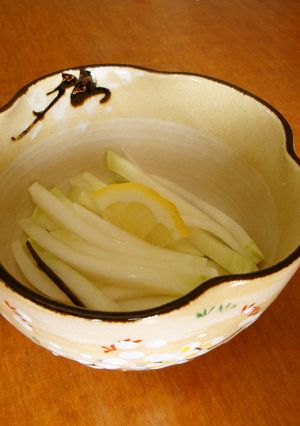 レモンの香りでさっぱり！即席漬け-レシピのメイン写真