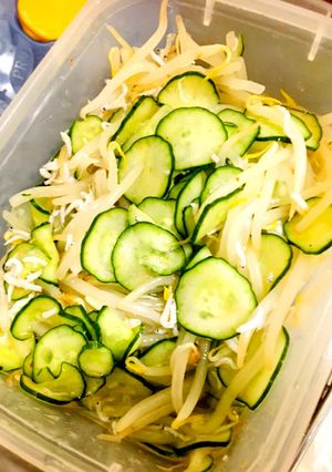 簡単酢で簡単！！もやしの酢の物-レシピのメイン写真