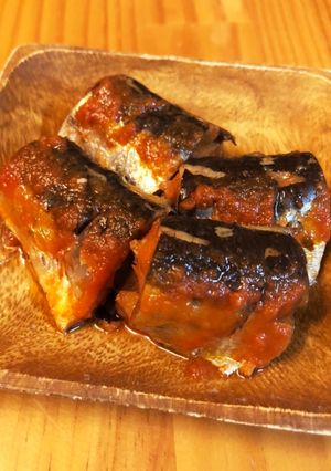 魚嫌い男子諸君へ圧力鍋でイワシのトマト煮-レシピのメイン写真