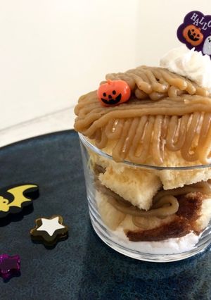 自家製マロンクリームの簡単カップケーキ-レシピのメイン写真