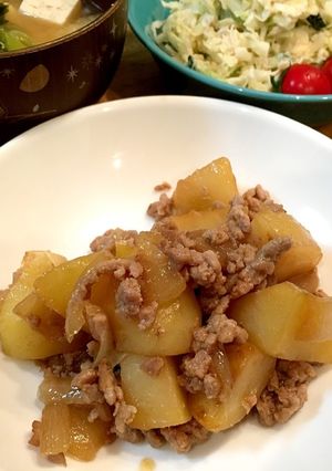 シンプル☆ご飯が進む☆じゃがそぼろ-レシピのメイン写真