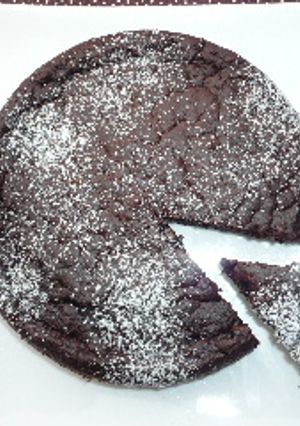 ☆煎り玄米粥のガトーショコラ☆-レシピのメイン写真