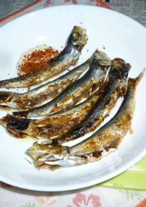 本うるめの丸干し（新物）の網焼きタパス-レシピのメイン写真