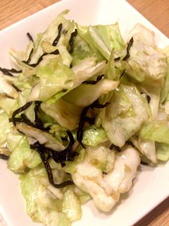 パンクキャベツの塩昆布和え-レシピのメイン写真