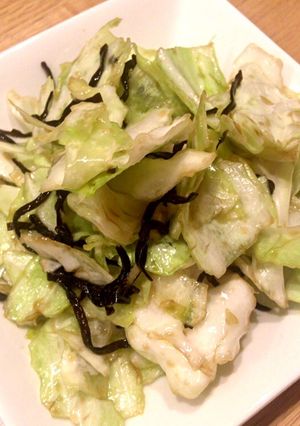 パンクキャベツの塩昆布和え-レシピのメイン写真