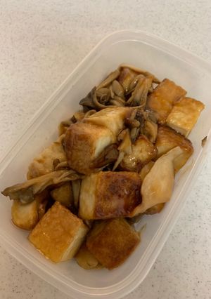 厚揚げのきのこあんかけステーキ-レシピのメイン写真