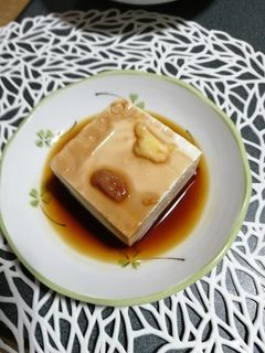梅肉生姜チューブのせ冷ややっこ-レシピのメイン写真