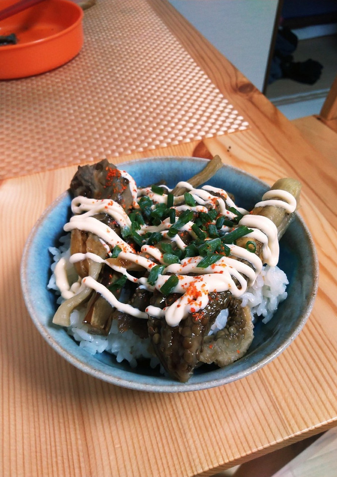 おかわりしたくなる！冷やし焼きナス丼-レシピのメイン写真