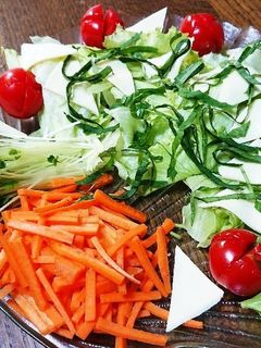野菜たっぷりチーズサラダ-レシピのメイン写真
