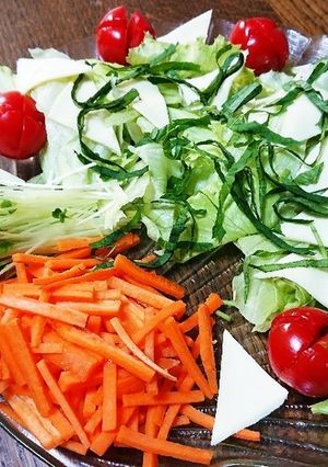 野菜たっぷりチーズサラダ-レシピのメイン写真