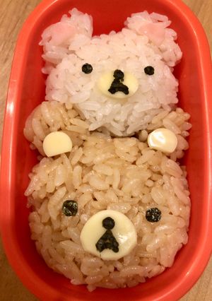 リラックマおにぎり-レシピのメイン写真