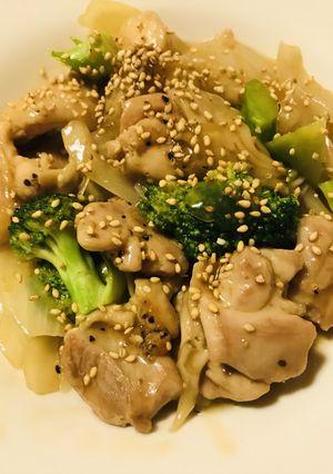 鶏もも肉とブロッコリーのあまからあん炒め-レシピのメイン写真
