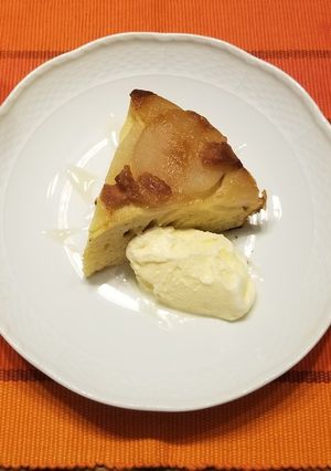 HMで梨のキャラメリゼケーキ-レシピのメイン写真