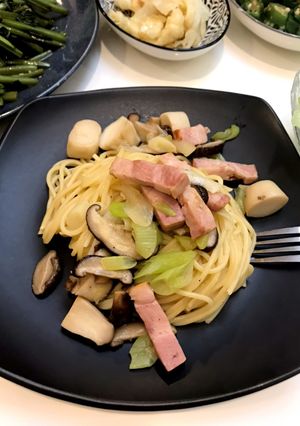 時短の和風パスタ-レシピのメイン写真