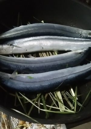 爽やかに香る☆秋刀魚のレモングラス焼き-レシピのメイン写真