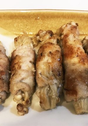 簡単なのに美味しい！えのきの豚肉巻き！-レシピのメイン写真