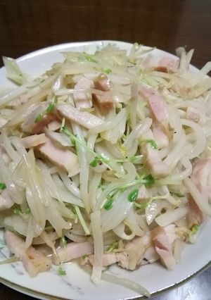 もやしの中華味炒め-レシピのメイン写真