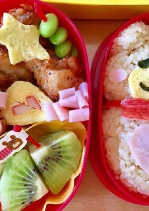 キャラ弁当★くまさん-レシピのメイン写真