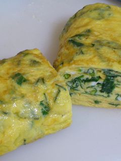 ほうれん草とチーズの卵焼き-レシピのメイン写真