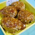 簡単!栗としめじの秋ハンバーグ