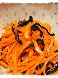 常備菜☆にんじんと塩昆布のレモン風味和え-レシピのメイン写真
