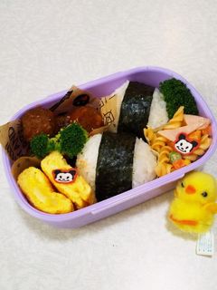 19/10/4 年少さんおにぎり弁当-レシピのメイン写真