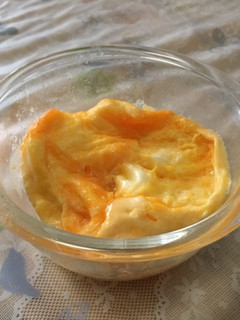 レンジでふわふわ卵焼き-レシピのメイン写真