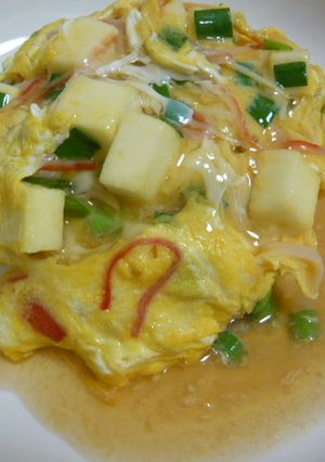 ♪はんぺん入り☆天津飯♪-レシピのメイン写真