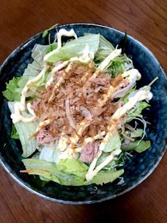簡単!サラダうどん-レシピのメイン写真