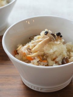 液塩で旨味たっぷりきのこの炊き込みご飯★-レシピのメイン写真