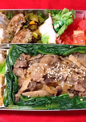 筋肉重視のお弁当-レシピのメイン写真