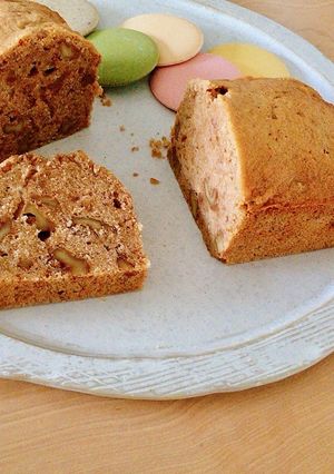 くるみたっぷりシナモンパウンドケーキ♪-レシピのメイン写真