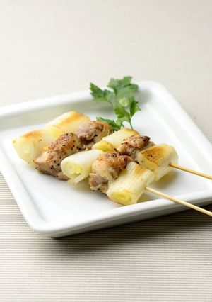 金沢一本太ねぎの串焼き-レシピのメイン写真
