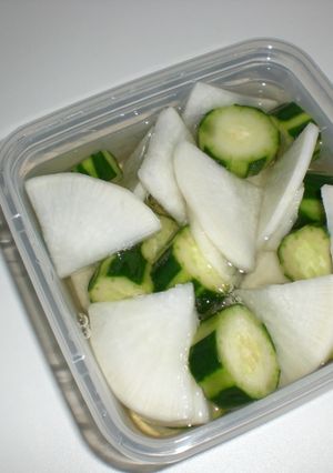 酢っぱい野菜のさっぱり漬け！-レシピのメイン写真