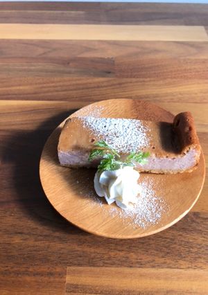 フランボワーズベイクドチーズケーキ-レシピのメイン写真