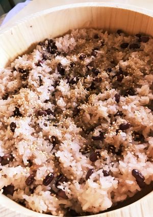 お赤飯高知県幡多甘いお赤飯-レシピのメイン写真