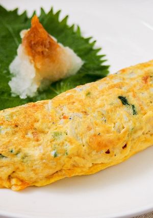 栄養たっぷり！さくらえびのオムレツ-レシピのメイン写真